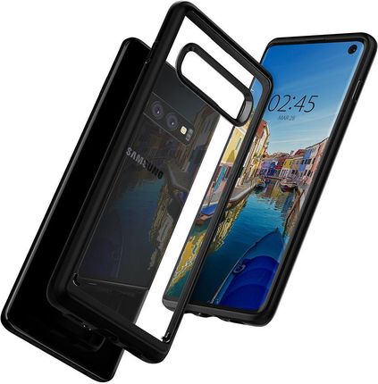 Spigen Ultra Hybrid do Galaxy S10 Plus Matte Black Etui na