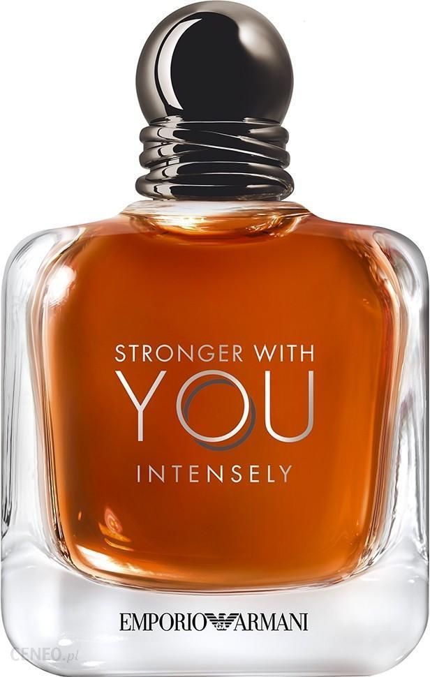 armani stronger with you intensely cena
