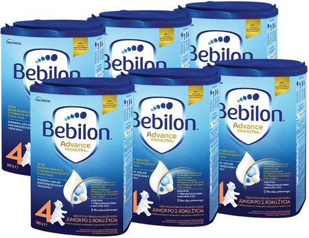 Bebilon 4 Advance Pronutra Junior formuła na bazie mleka po 2. roku życia 6x800g