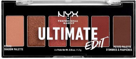 NYX Professional Makeup Ultimate Edit Petite Shadow Palette Paleta cieni do powiek Warm neutrals