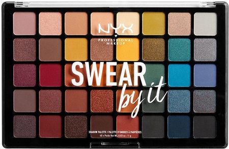 NYX Professional Makeup Swear By It Shadow Palette Paleta cieni do powiek 40 g