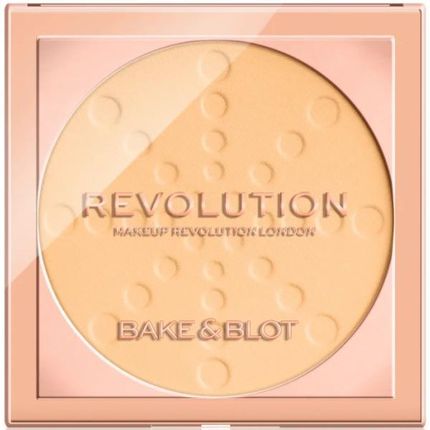 Makeup Revolution Bake&Blot Puder Prasowany Banana 5,5g