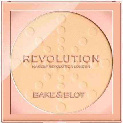 Makeup Revolution Bake&Blot Puder Prasowany Banana Light 5,5g