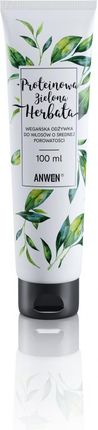 Anwen Proteinowa Zielona Herbata Odżywka Do Włosów O Średniej Porowatości 100 ml