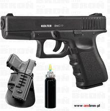 Brak Pistolet Gazowy Glock 19 Rmg - Zestaw: Wkład Rmg, Kabura Z Polimeru Fobus Gl26Nd - Akcesoria do samoobrony