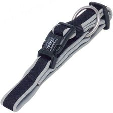 Nobby Obroża Mesh Preno Czarno-Szara S-M 30-45Cm 20/25Mm
