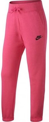 Spodnie dla dziewczynki Nike G FLC REG 806326 615