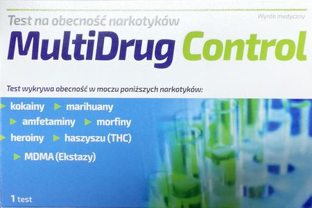 HELBO MultiDrug Control Test na obecność narkotyków 1 szt
