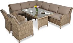 Zdjęcie Focusgarden Narożnik Z Technorattanu Maryland Brown - Głubczyce
