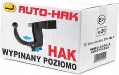 HAK Holowniczy SKODA OCTAVIA III SCOUT 2013- H26A