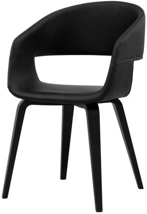 Interstil Czarne Krzesło Do Jadalni Nova 