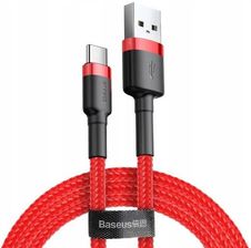 Baseus Cafule Usb 2.0 Usb C 1M Czerwony (Catklfb09)
