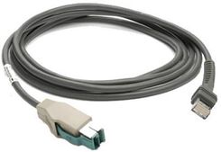 Zebra kabel USB Power Plus 2,1 metra (7ft), prosty