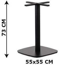 Zdjęcie Stema Podstawa Stolika Sh-3050-4/B 55X55Cm Czarny - Łask