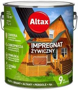 Altax Impregnat Żywiczny 9L Tik - zdjęcie 2 Altax Impregnat Żywiczny 9L Tik