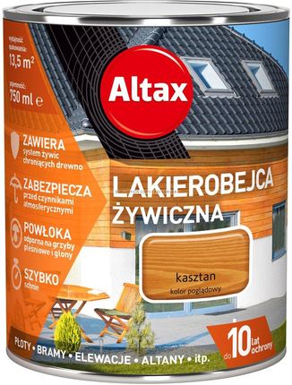Altax Lakierobejca Żywiczna 0,75L Kasztan