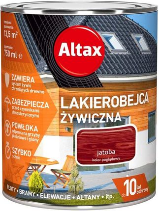 Altax Lakierobejca Żywiczna 0,75L Jatoba
