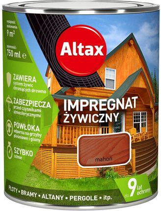 Altax Impregnat Żywiczny 0,75L Mahoń