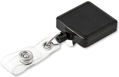 Key-Bak Retraktor Retract-A-Badge Id Square With Clip 0200-137 (16149) Sp