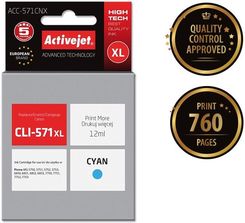 Activejet ACC-571CNX Tusz do Canon CLI-571C XL niebieski