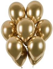 Zdjęcie Gemar Balloons Balony Shiny Złoty Chrom Gemar 13 50Szt - Bielsko-Biała