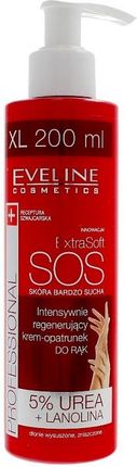 Eveline Extra Soft SOS Intensywnie regenerujący krem opatrunek do rąk 200ml