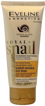 Eveline Royal Snail krem maska do rąk intensywnie regenerujący 100ml