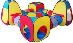 Dittom Toys Namiot Suchy Basen 8W1 Domek Dla Dzieci - Domki i namioty dla dzieci