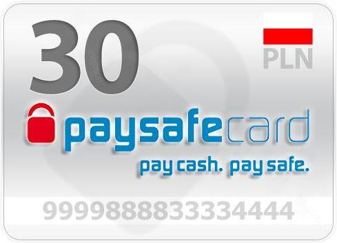 Paysafecard 30 PLN 