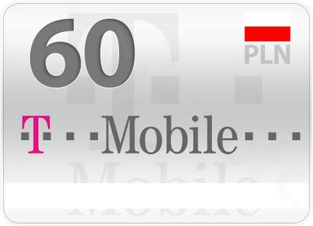 Doładowanie T-Mobile 60 PLN 