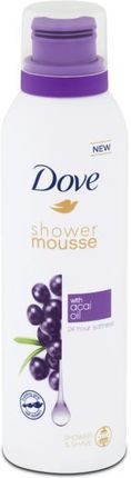 Dove Shower Mousse Acai Oil Mus do mycia ciała 200ml
