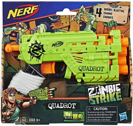 Hasbro Nerf Zombie Strike Quadrot Blaster E2673