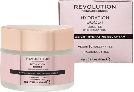 Krem Makeup Revolution SKINCARE Lightweight Hydrating Gel Cream na dzień 50ml