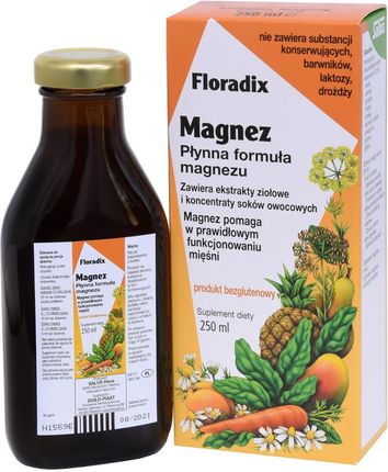 Ziołopiast Floradix Magnez 250Ml