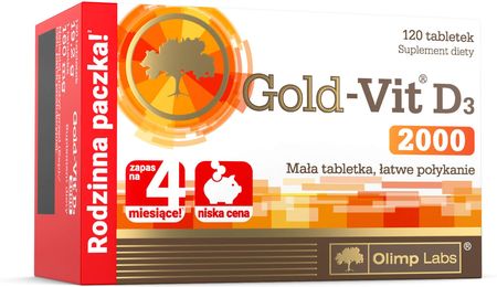 Olimp Gold-Vit D3 2000 120 Tabl.