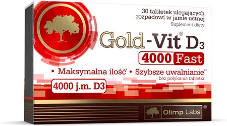 Olimp Gold-Vit D3 4000 Fast 30 Tabl.
