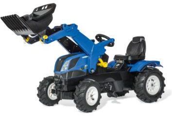 Rolly Toys Traktor Na Pedały Farmtrack New Holland Z Łyżką