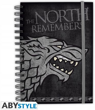 Game Of Thrones Notebook Stark