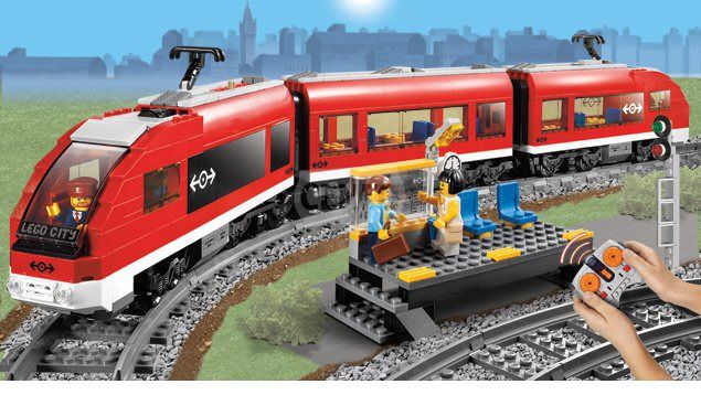 Klocki Lego City Pociąg Pasażerski 7938 Ceny I Opinie Ceneopl