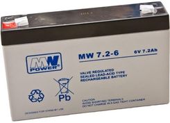 Zdjęcie Mn Power Pb 6V 7.2Ah Bezobsługowy (Waga 1.13Kg Max Prąd Ład 2A) (Mns6V72Ah) - Sierpc