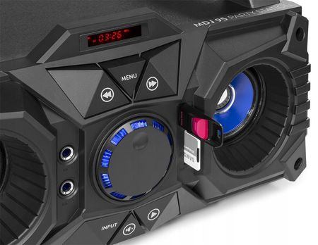 фото Портативна колонка Fenton MDJ95 Boombox Black