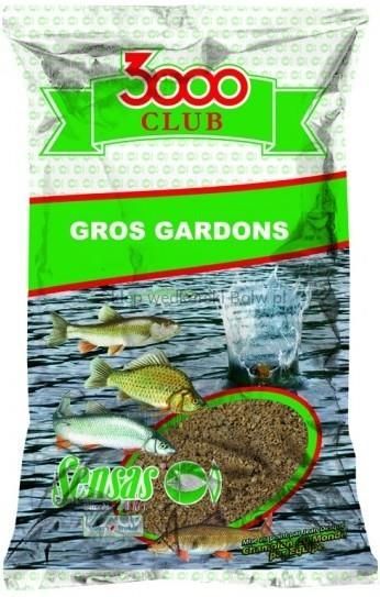 Sensas Zanęta 3000 Club Gros Gardons 2,5Kg Na Duże Płocie (S11323 ...