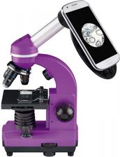 Bresser Biolux Sel 40X-1600X Fioletowy - Lupy i mikroskopy