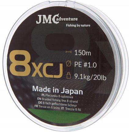 JMC ADVENTURE Japońska plecionka PE 1.0 150m 20 lb