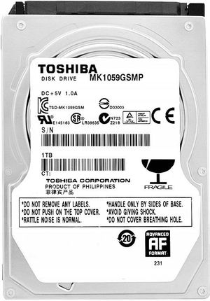Dysk twardy Toshiba 1TB MK1059GSMP - Opinie i ceny na Ceneo.pl