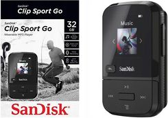 Sandisk Clip Sport Go 32Gb Czarny (SDMX30032GG46K)