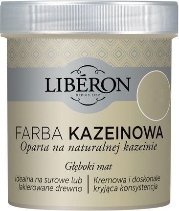 Liberon Farba Do Drewna Kazeinowa Szara Alpaka 0,5L