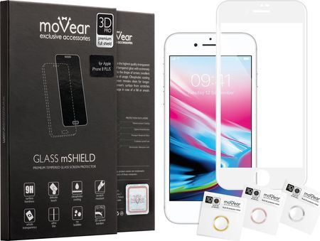 MOVEAR 3D SZKŁO HARTOWANE PRO IPHONE 8 7 PLUS 5.5" PEŁNE