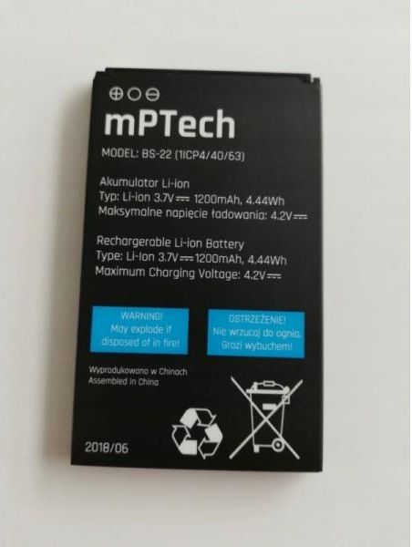 Batterie Pour Myphone BS-16, MP-S-A, BS-09 – 700 MAh, 3.7 V, Li-ion – Neuve Et Compatible