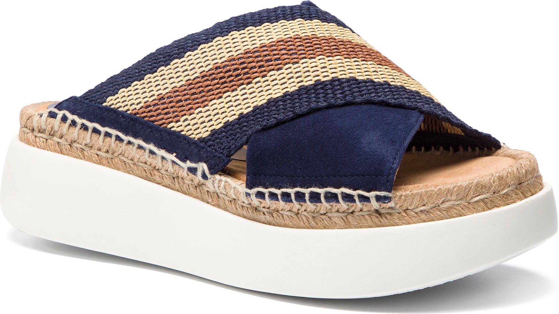 Espadryle UNISA Basile Ks Ocean Ceny i opinie Ceneo.pl Espadryle UNISA Basile Ks Ocean Klapki damskie granatowe